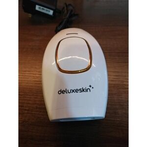 DELUXESKIN IPL LASER HAIR REMOVAL DEVICE TESTED WORKS W/ CHARGER